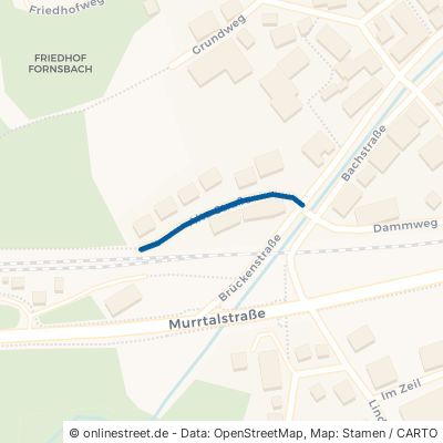 Alte Straße Murrhardt Fornsbach 