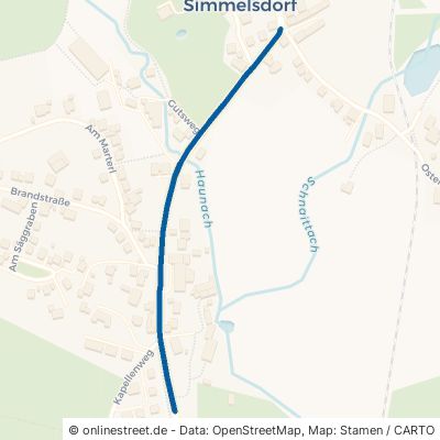 Nürnberger Straße Simmelsdorf 