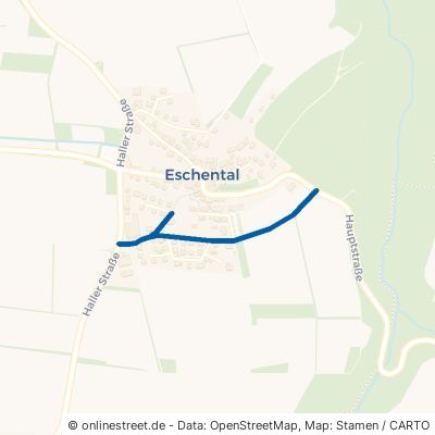 Hofwiesenweg Kupferzell Eschental 