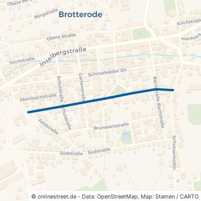 Seimbergstraße Kurort Brotterode 