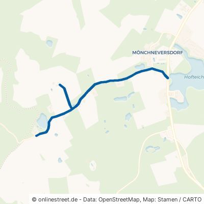 Kirchnücheler Weg Schönwalde am Bungsberg Mönchneversdorf 
