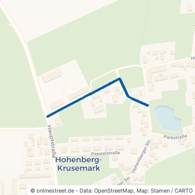Gartenstraße Hohenberg-Krusemark Hohenberg-Krusemark 