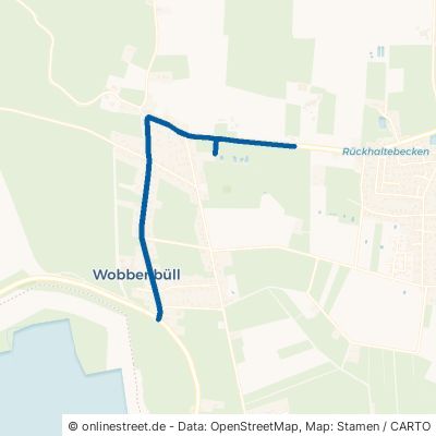 Dorfstraße Wobbenbüll 