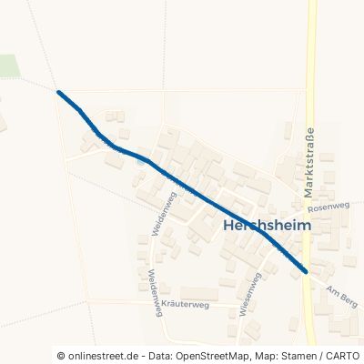 Dorfstraße Giebelstadt Herchsheim 