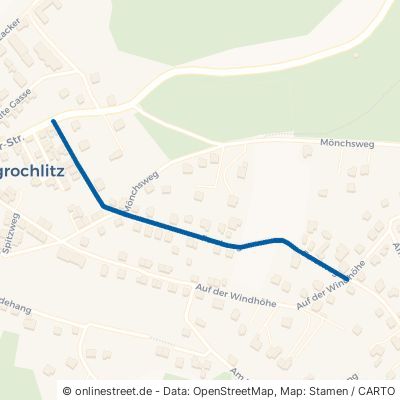 Forstweg Greiz Grochlitz 