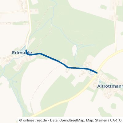 Altrottmannsdorfer Straße Lichtentanne Schönfels 