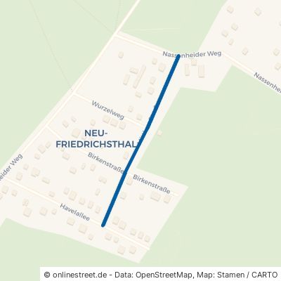 Mittlere Straße 16515 Oranienburg Friedrichsthal 