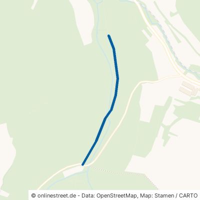 Bürgerwaldweg Sinsheim Hasselbach 