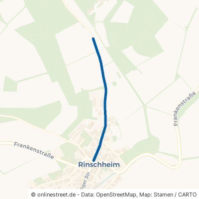 Siedlungsstraße Buchen Rinschheim 