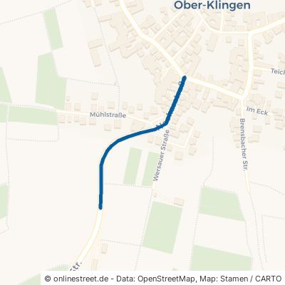 Neckarstraße Otzberg Ober-Klingen 