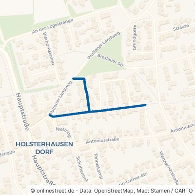 Dreckerstraße Dorsten Holsterhausen 