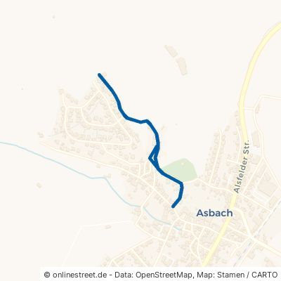 Ziegenbergweg Bad Hersfeld Asbach 