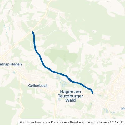 Lotter Weg Hagen am Teutoburger Wald Natrup-Hagen 