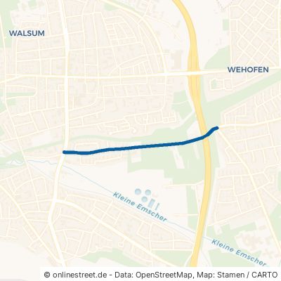 Kurfürstenstraße Duisburg Wehofen 