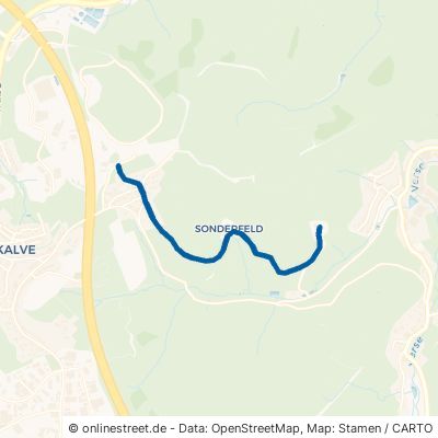 Sonderfelder Weg Lüdenscheid Leifringhausen 