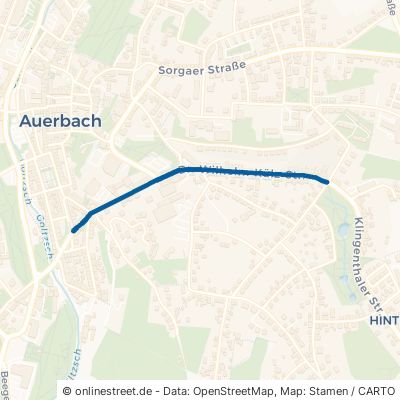 Dr.-Wilhelm-Külz-Straße Auerbach (Vogtland) Auerbach 