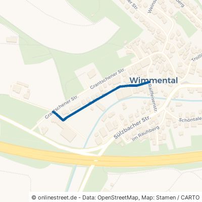 Talstraße Weinsberg Wimmental 