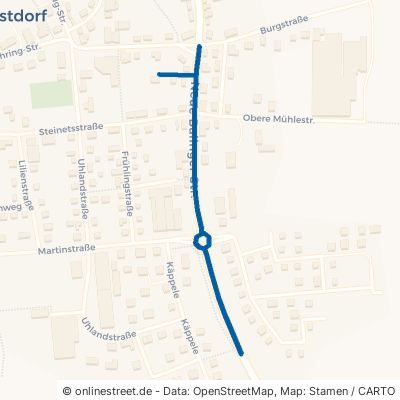 Neue Balinger Straße Balingen Ostdorf 