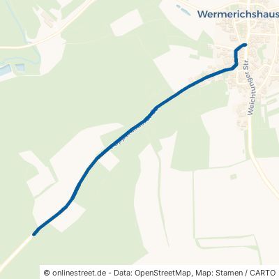 Poppenlauerer Straße Münnerstadt Wermerichshausen 