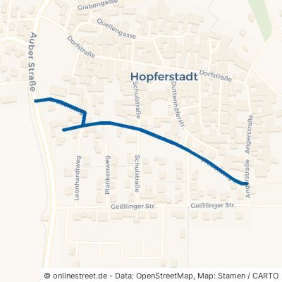 Grubenweg Ochsenfurt Hopferstadt 