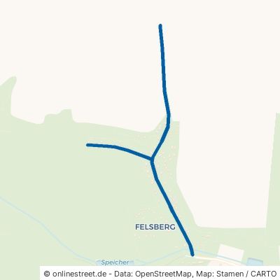 Felsbergweg Mansfeld Siebigerode 