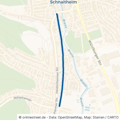 Mühlstraße Heidenheim an der Brenz Schnaitheim 