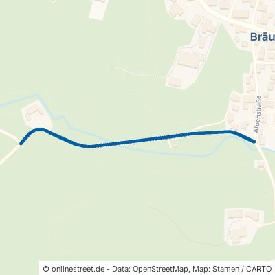 Hölltobelweg Immenstadt im Allgäu Bräunlings 