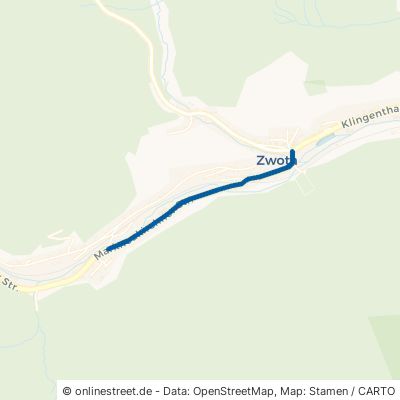 Markneukirchner Straße Zwota Zwota-Zechenbach 