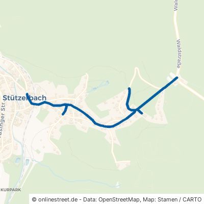 Auerhahnstraße Ilmenau Stützerbach 