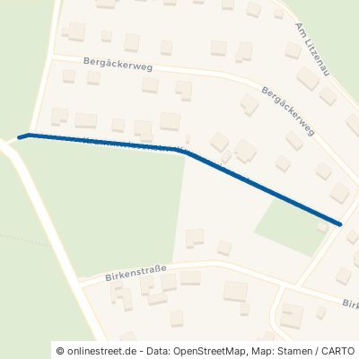 Krummwiesenstraße Schotten Einartshausen 
