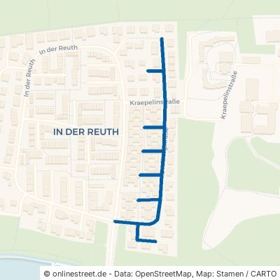 Dreibergstraße Erlangen In der Reuth 