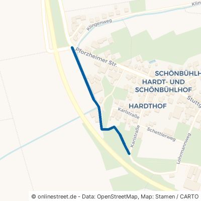 Pfaffenweg Schwieberdingen Hardt- und Schönbühlhof 