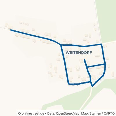 Lange Straße Gägelow Weitendorf 