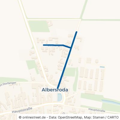 Siedlungsstraße Steigra Albersroda 