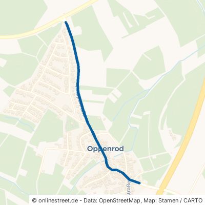 Hauptstraße Buseck Oppenrod 