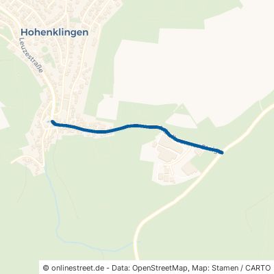 Maulbronner Steige Knittlingen Freudenstein-Hohenklingen 