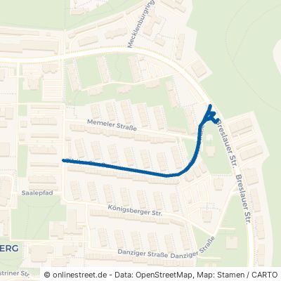Tilsiter Straße Saarbrücken Eschberg 