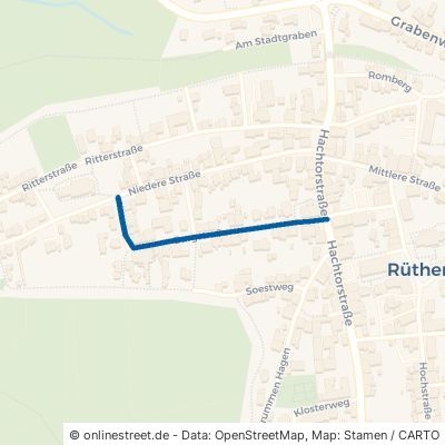 Burgstraße Rüthen 