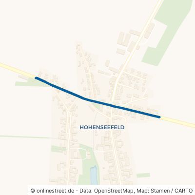 Hohenseefeld - Chausseestraße Niederer Fläming Hohenseefeld 