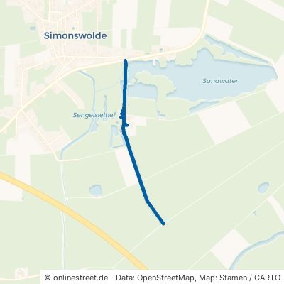 Krummlandsweg Ihlow Simonswolde 