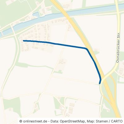 Marschweg Bramsche Pente 