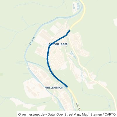 Westfalenstraße Finnentrop Lenhausen 