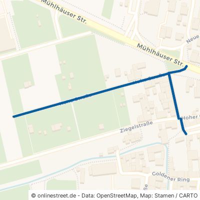 Hohe Straße Unstrut-Hainich Großengottern 