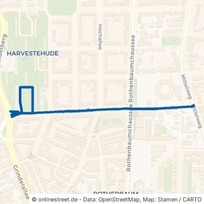 Hallerstraße Hamburg Rotherbaum Bezirk Eimsbüttel
