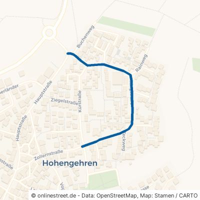Ringstraße Baltmannsweiler Hohengehren 