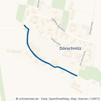 Untere Dorfstraße Lommatzsch Dörschnitz 