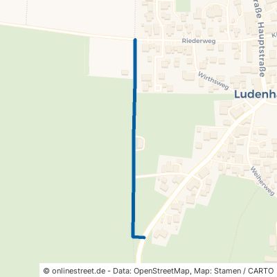 Wirtschaftsweg Reichling Ludenhausen 