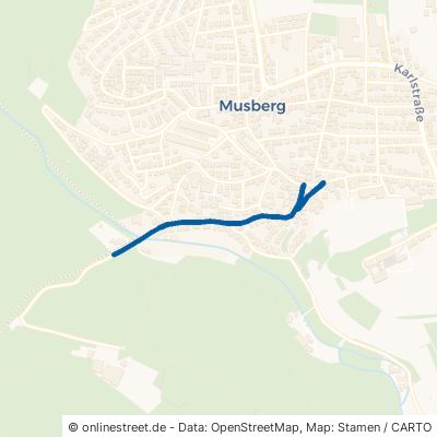 Böblinger Straße Leinfelden-Echterdingen Musberg 