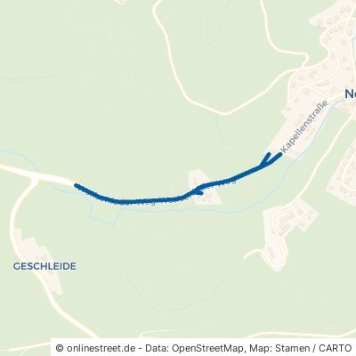 Wolfschlader Weg Bergneustadt Neuenothe 