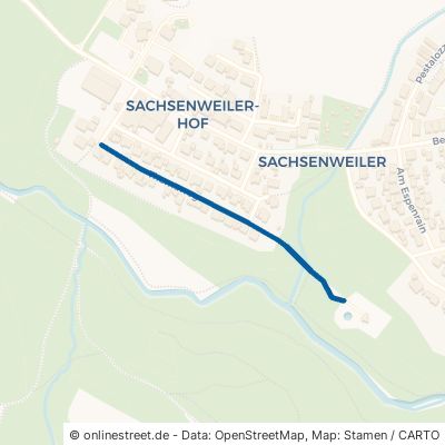 Thomaweg Backnang Sachsenweiler 